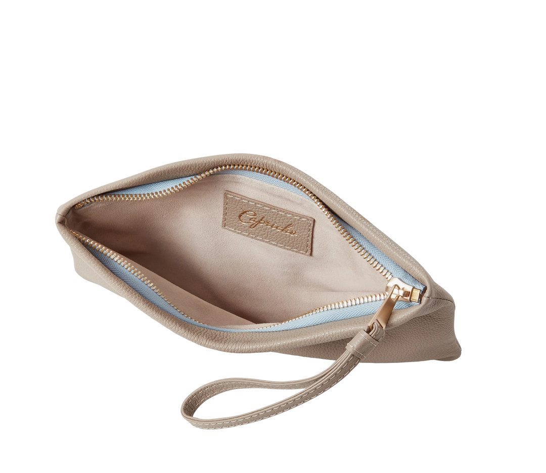 CAPRICHO ALEXIS POUCH IN CLAY