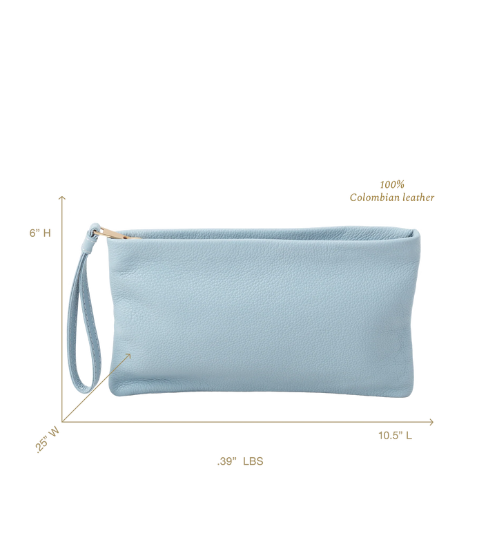 CAPRICHO ALEXIS POUCH IN SKY