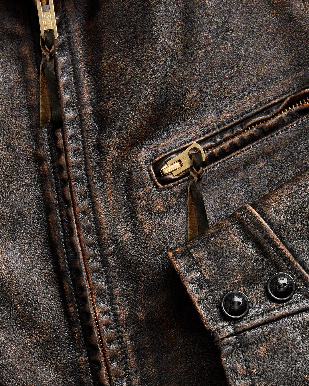 RRL LEATHER JACKET