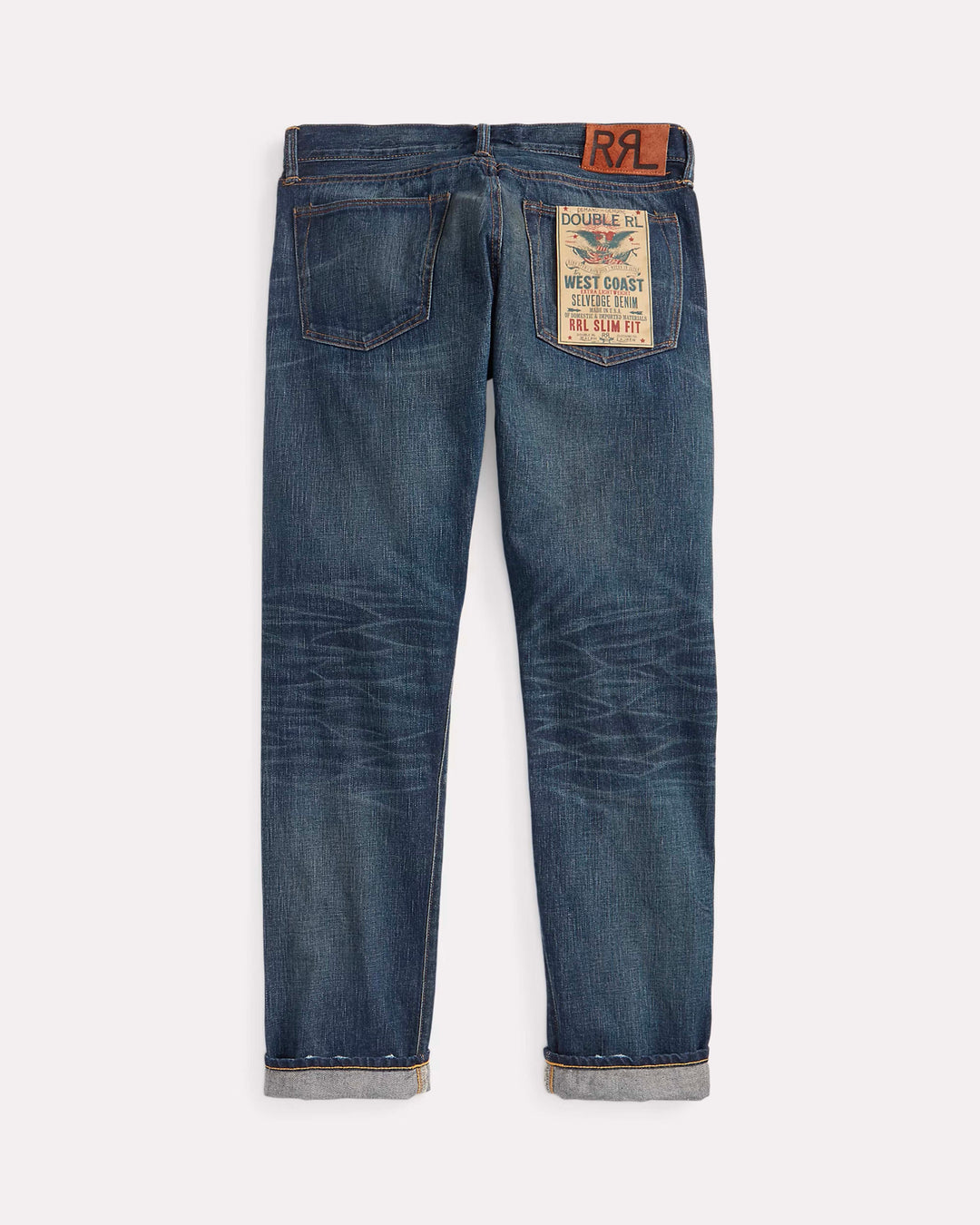 RRL SLIM FIT RIDGECREST SELVEDGE JEAN