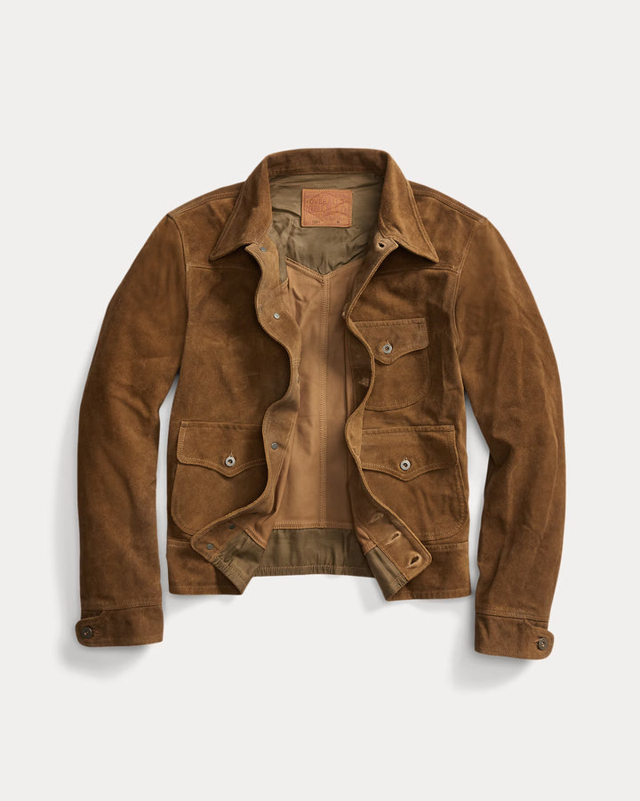 RRL ROUGHOUT SUEDE JACKET