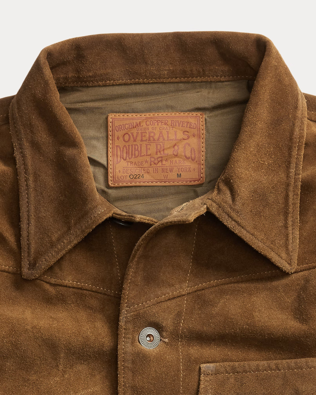 RRL ROUGHOUT SUEDE JACKET