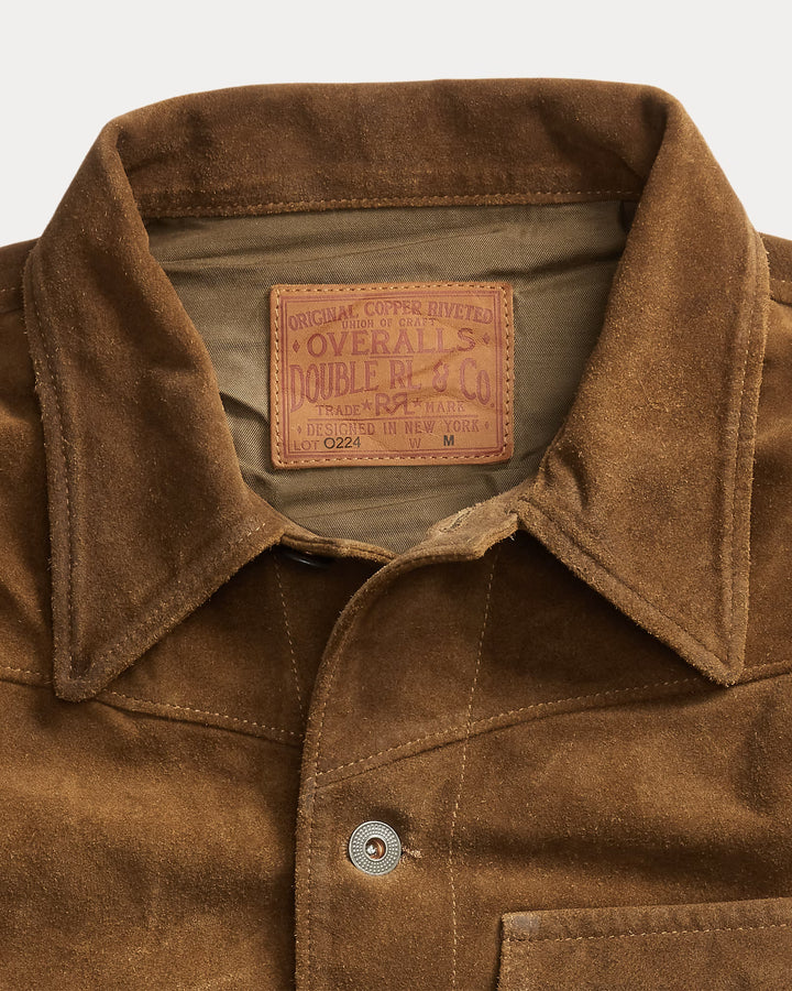 RRL ROUGHOUT SUEDE JACKET