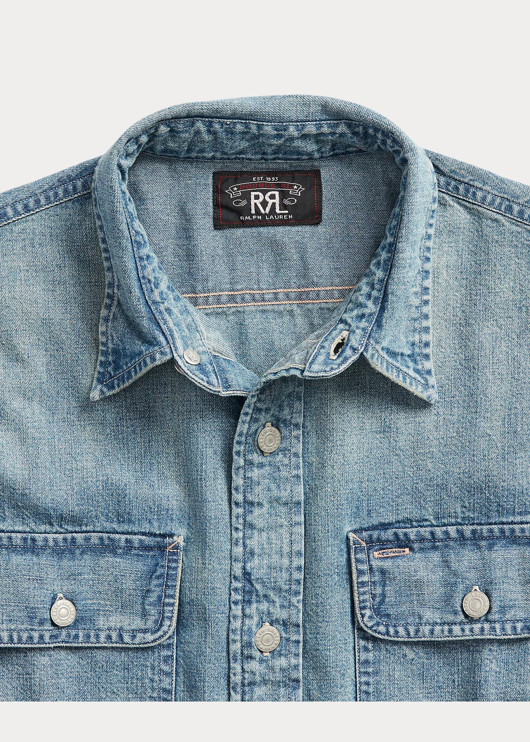 RRL INDIGO DENIM WORKSHIRT – Lawrence Covell RRL INDIGO DENIM WORKSHIRT – Lawrence Covell