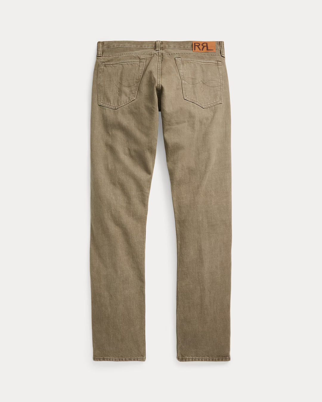 RRL SLIM FIT OLIVE JEAN