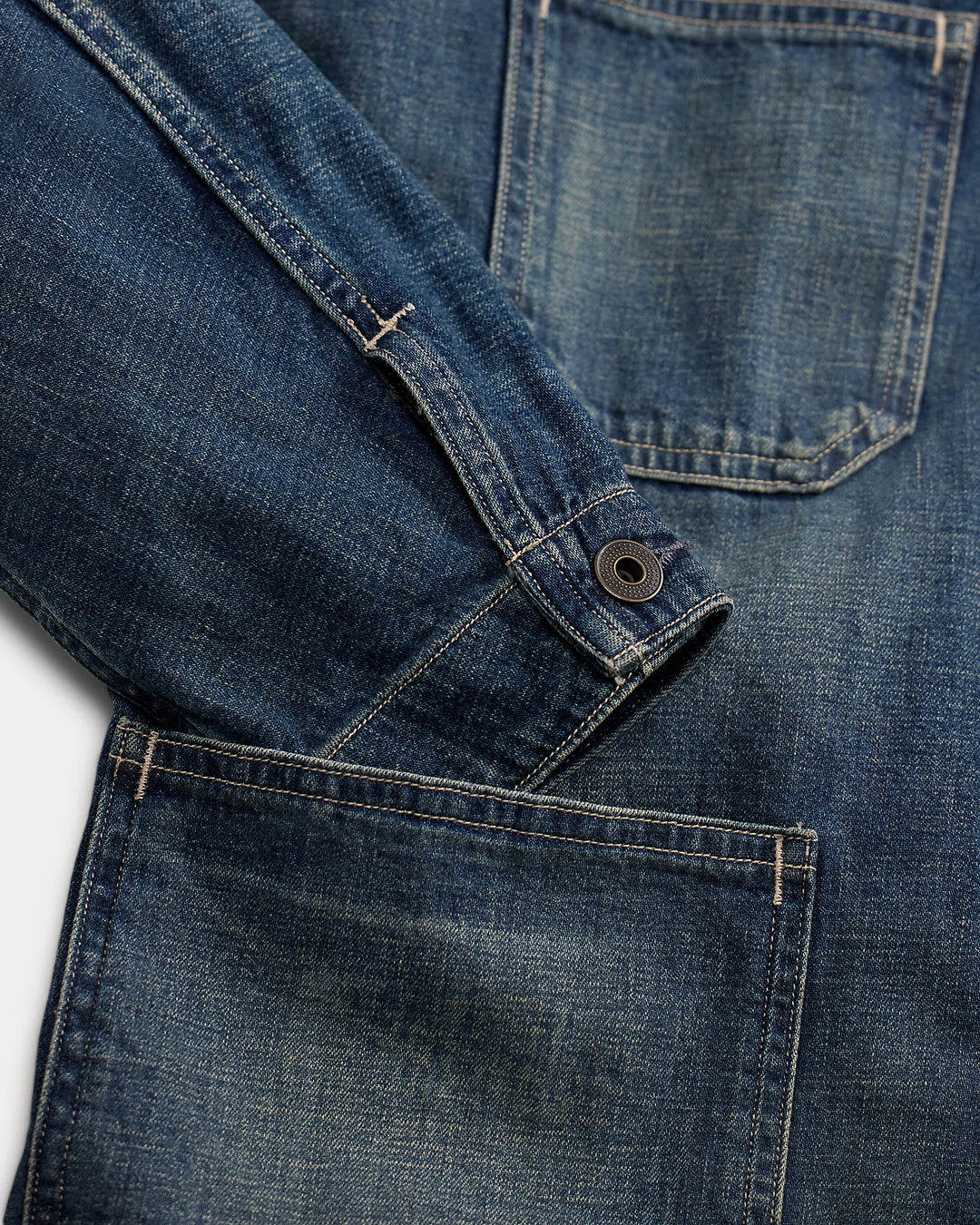 RRL TORRINGTON DENIM ENGENEER JACKET