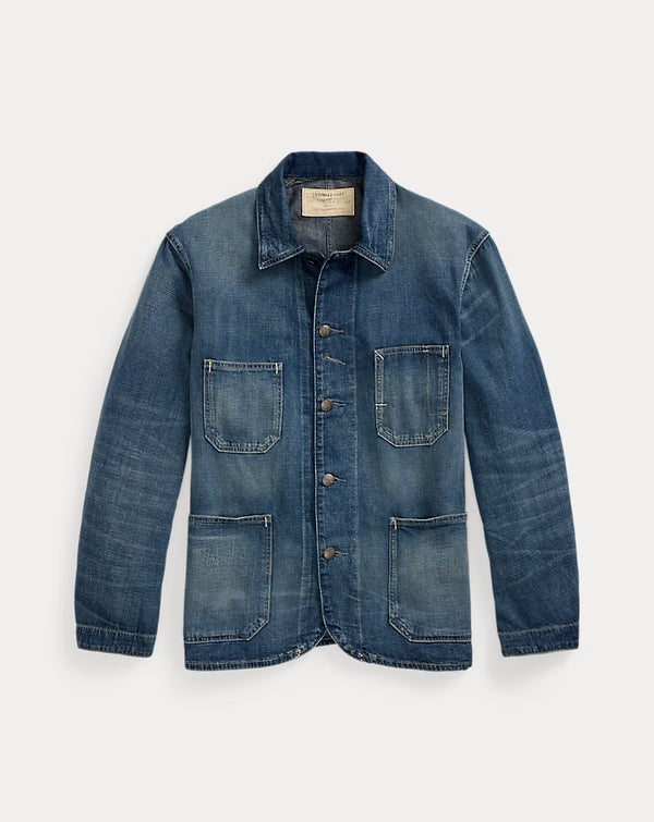 RRL TORRINGTON DENIM ENGENEER JACKET