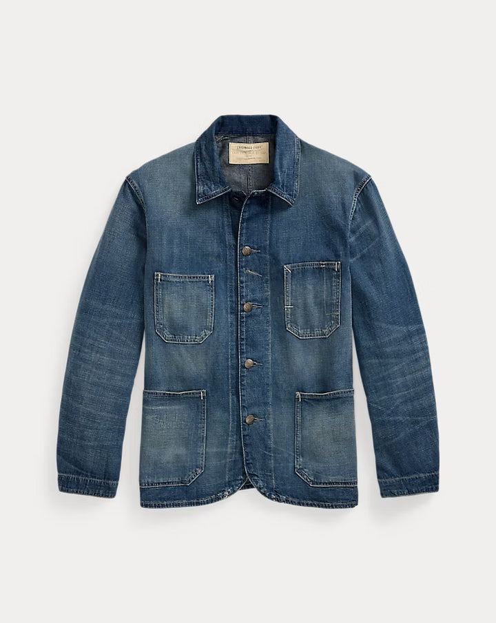 RRL TORRINGTON DENIM ENGENEER JACKET