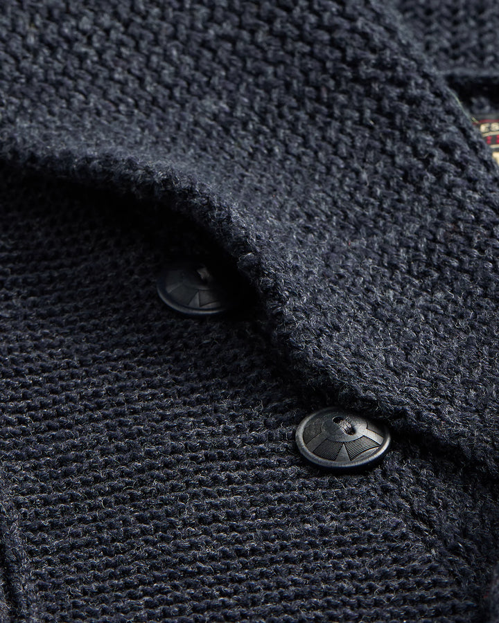 RRL COTTON SHAWL-COLLAR CARDIGAN