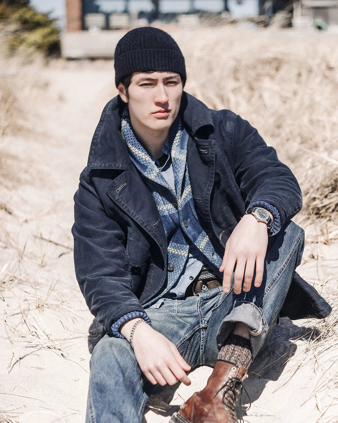 RRL JACQUARD PLAID CARDIGAN – Lawrence Covell RRL JACQUARD PLAID CARDIGAN – Lawrence Covell