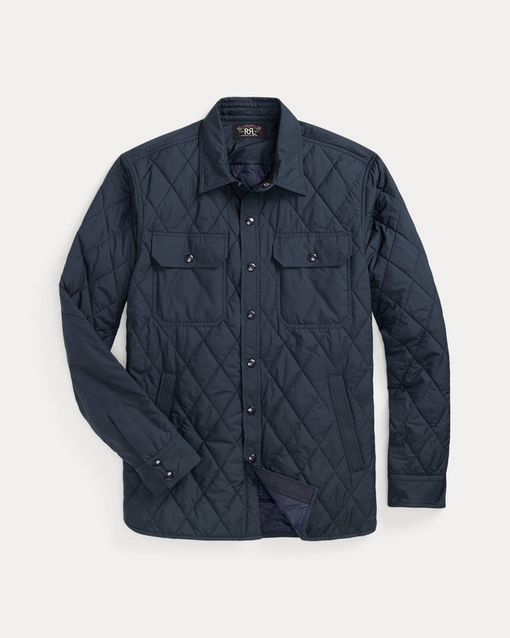 RRL QUILTED SHIRT JACKET