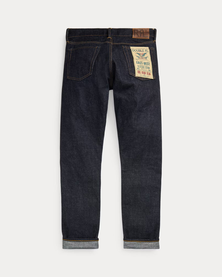 RRL HIGH SLIM EAST WEST SELVEDGE JEAN