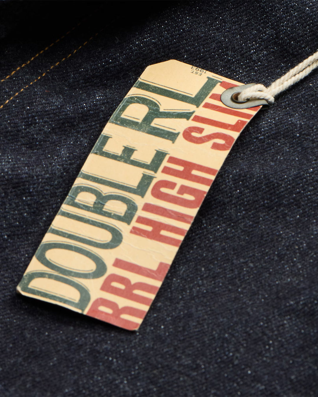 RRL HIGH SLIM EAST WEST SELVEDGE JEAN