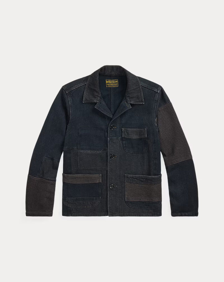 RRL INDIGO PATCHWORK JACKET
