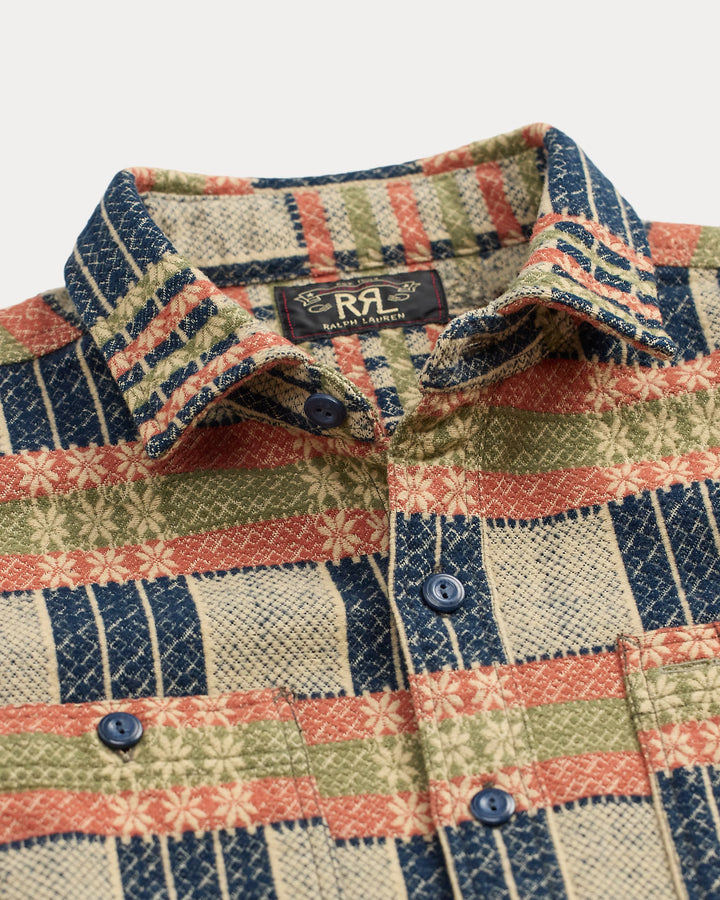 RRL JACQUARD WORKSHIRT