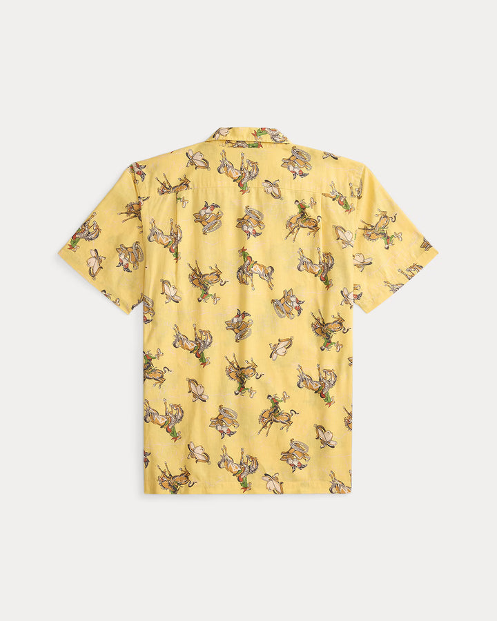 RRL PRINTED CAMP SHIRT