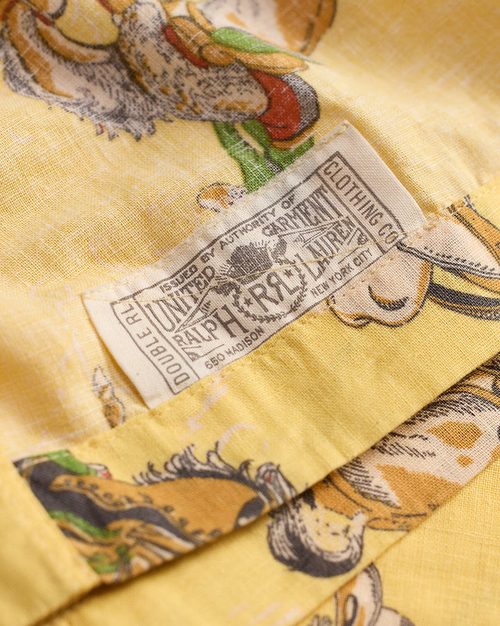 RRL PRINTED CAMP SHIRT