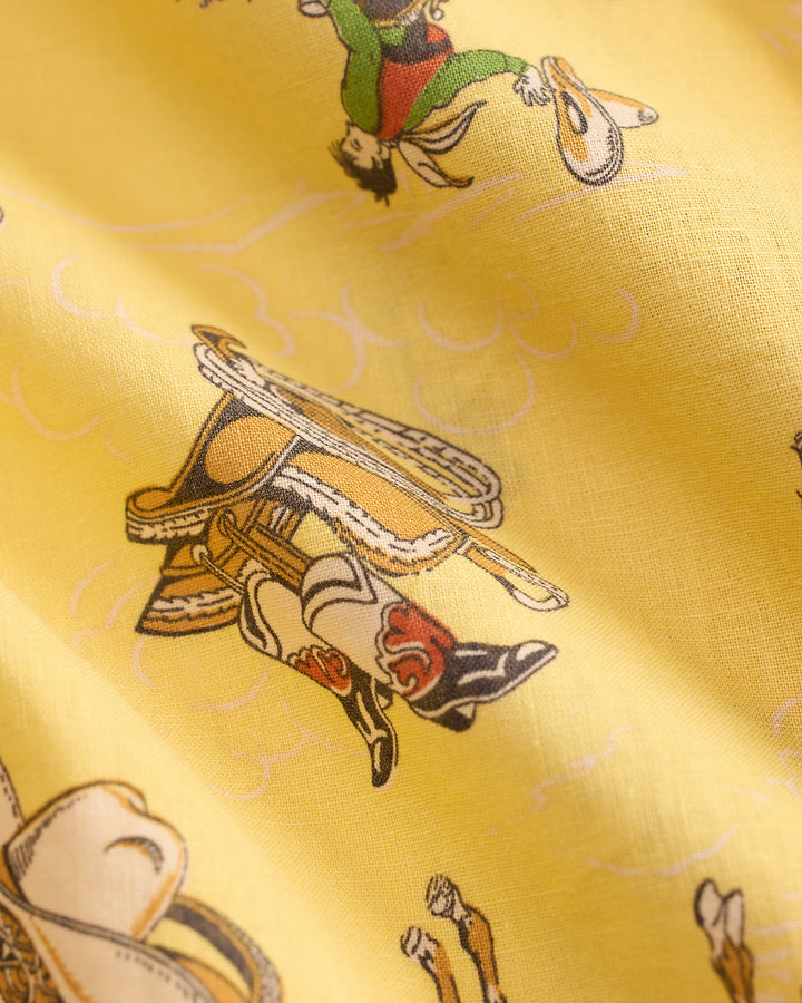 RRL PRINTED CAMP SHIRT