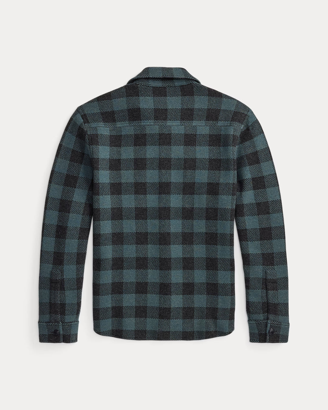 RRL PLAID WOOL-CASHMERE WORKSHIRT