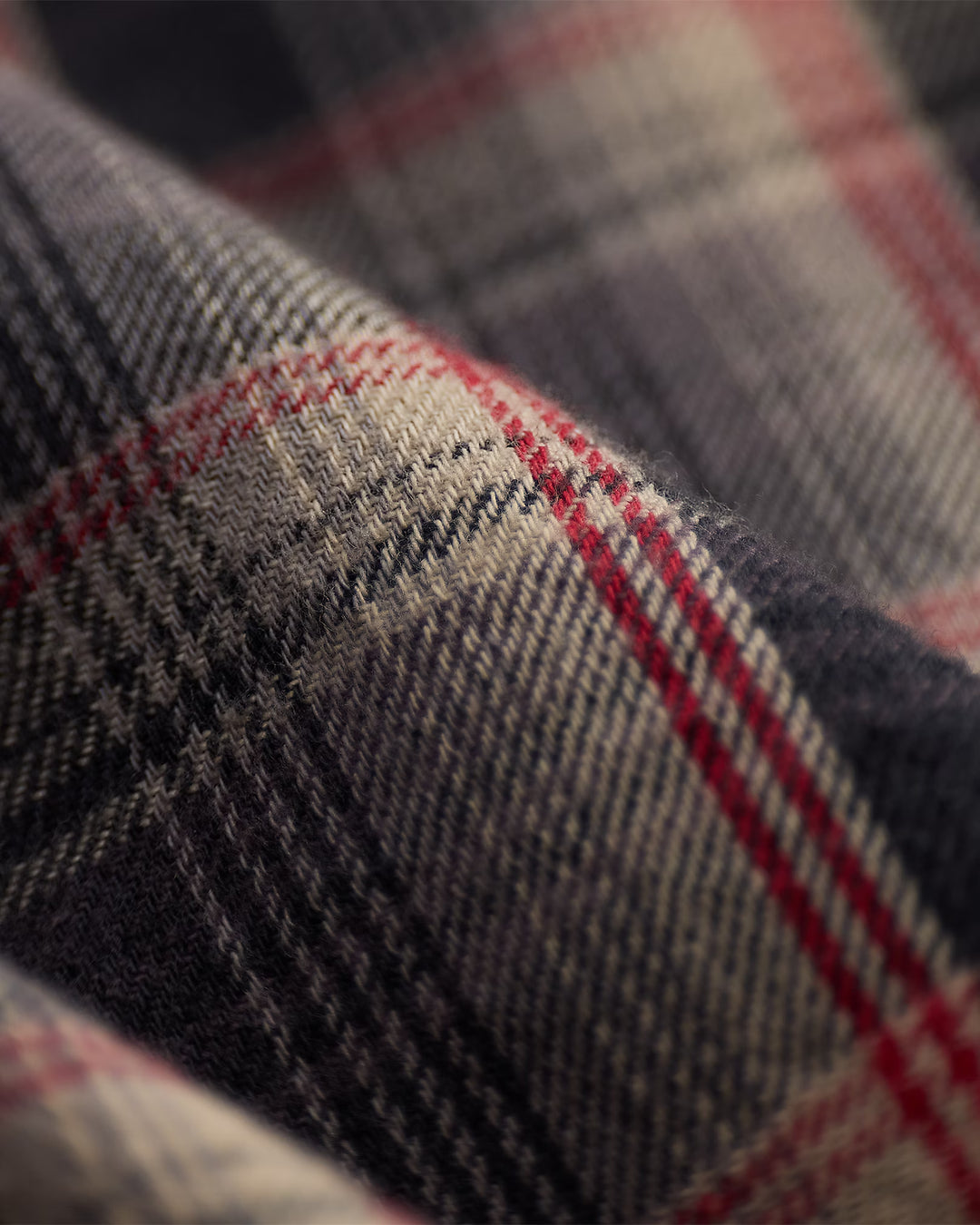 RRL PLAID TWILL WORKSHIRT