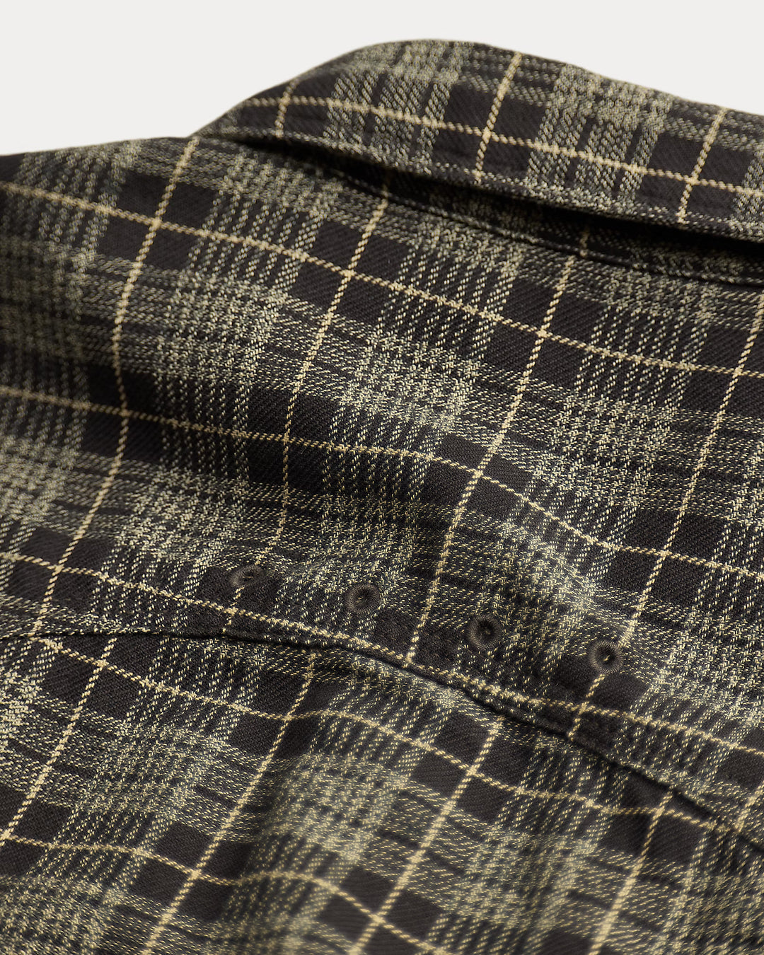 RRL PLAID TWILL WORKSHIRT