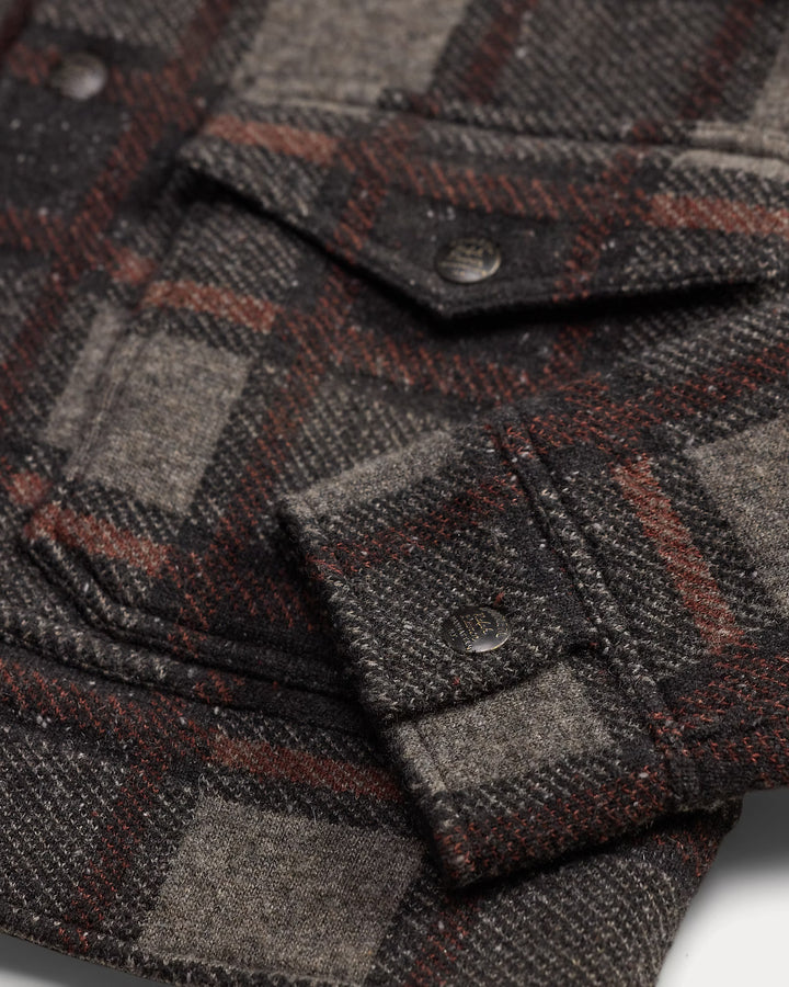 RRL Plaid Wool Cardigan, product image