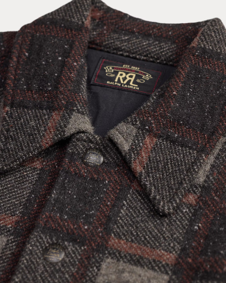 RRL Plaid Wool Cardigan, product image