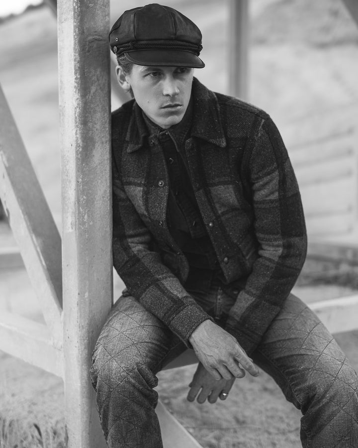 RRL Plaid Wool Cardigan, product image