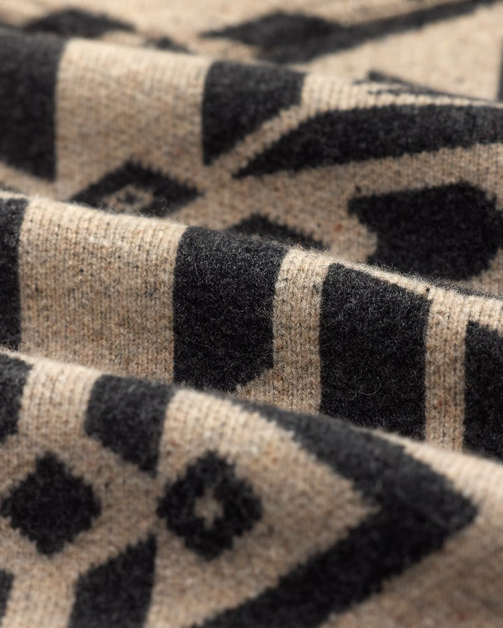 RLL WOOL WESTERN SWEATER JACKET