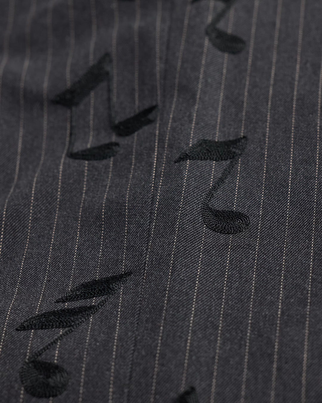 RRL PINSTRIPE DENIM OFFECER'S PANT