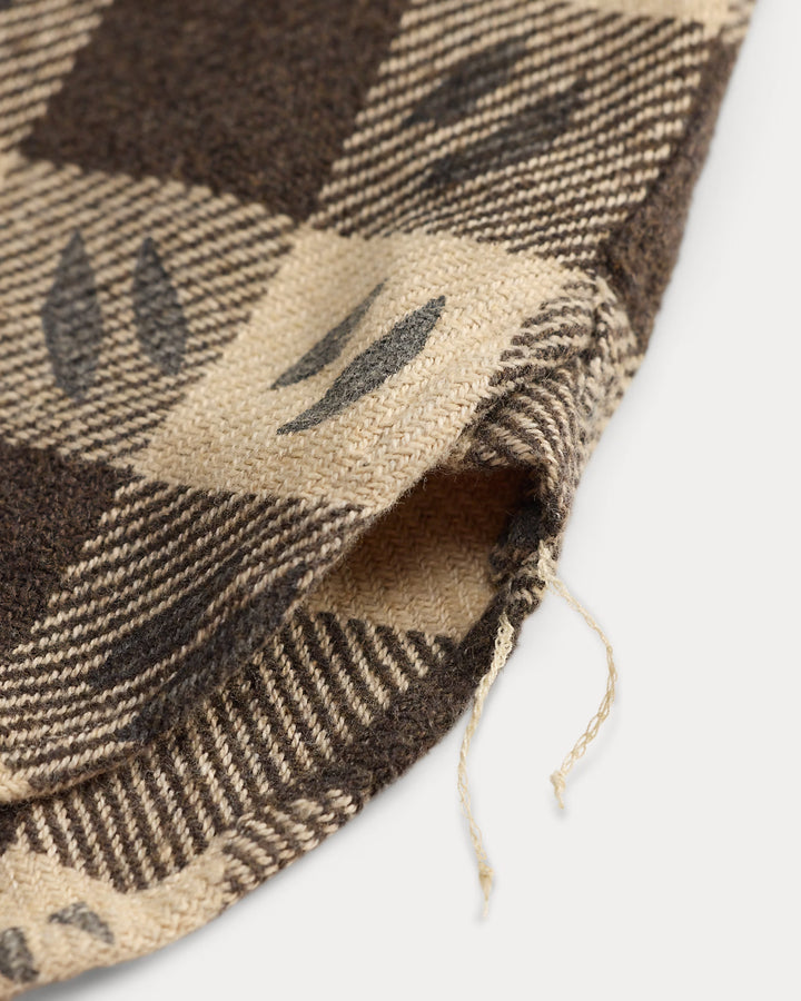 RRL Leaf-Print Checked Twill Workshirt, product image