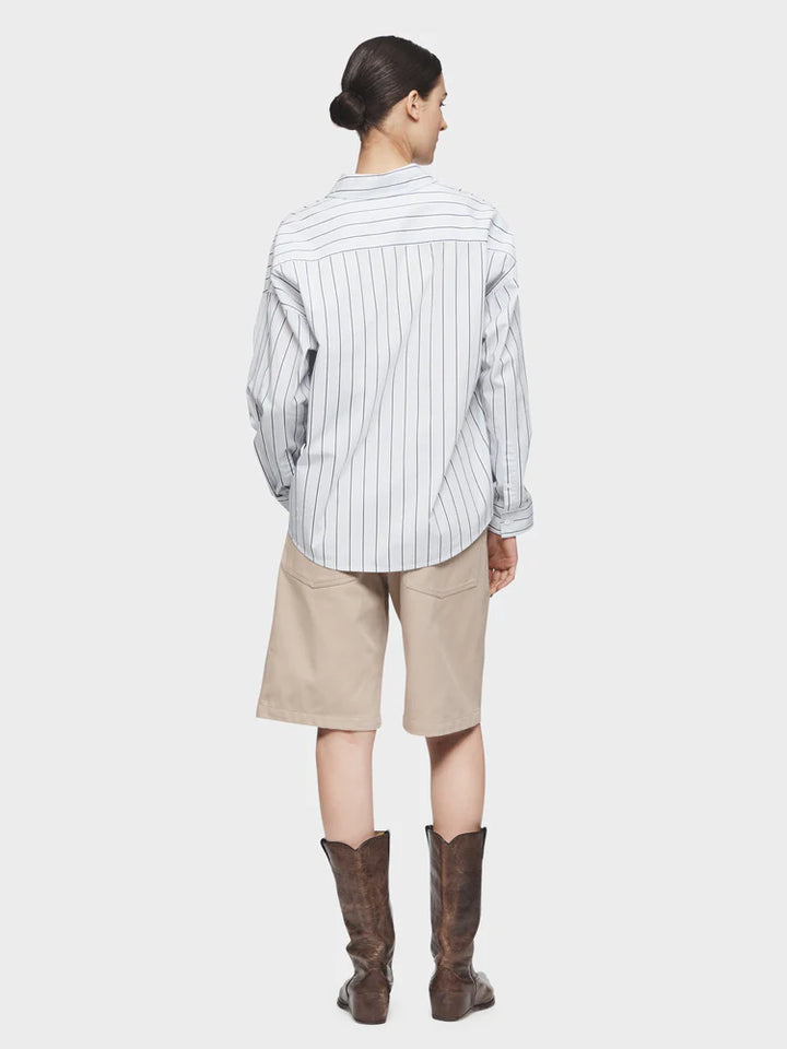 6397 Striped Uniform Shirt