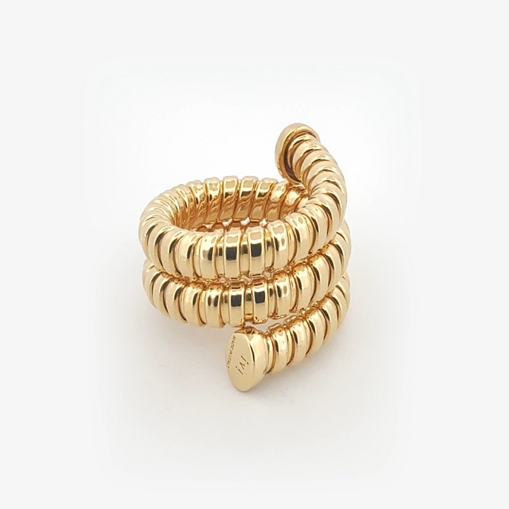 IVI GAIA TRIPLE TWIST RING