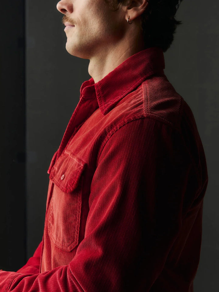 IMOGENE+WILLIE GRIFFIN CORD SHIRT