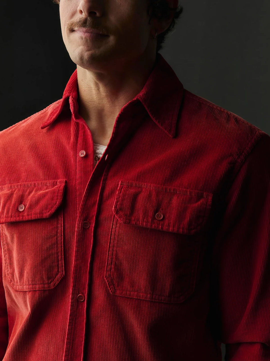 IMOGENE+WILLIE GRIFFIN CORD SHIRT