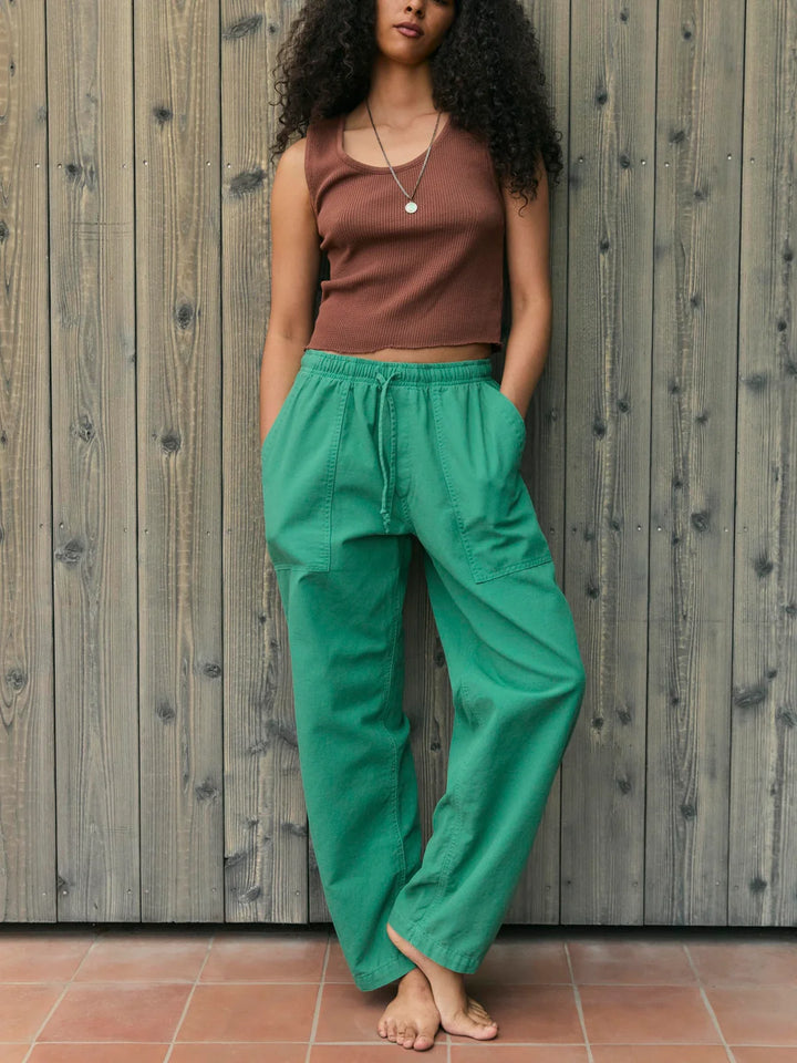 IMOGENE + WILLIE VENTURA PANT IN JADE