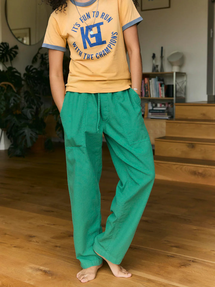 IMOGENE + WILLIE VENTURA PANT IN JADE