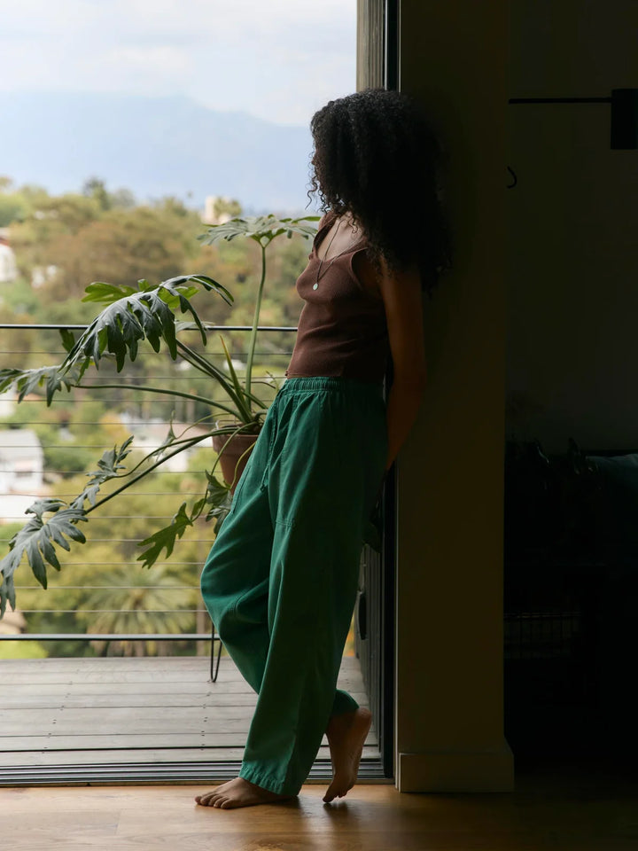 IMOGENE + WILLIE VENTURA PANT IN JADE