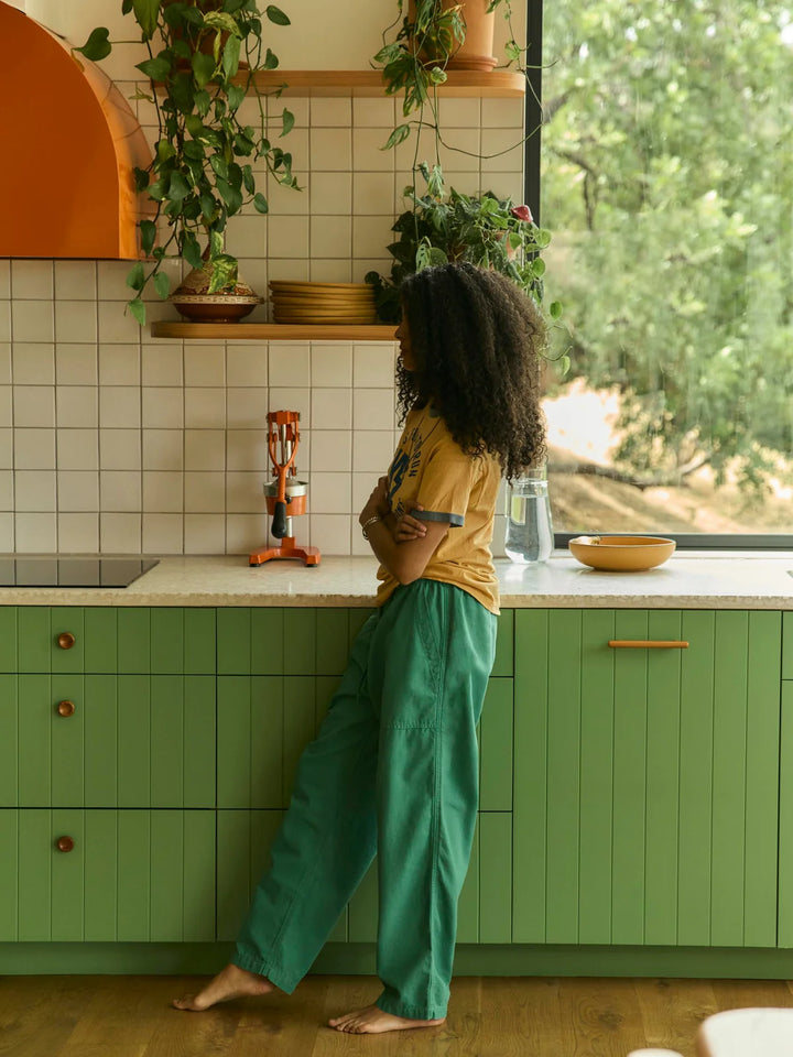 IMOGENE + WILLIE VENTURA PANT IN JADE