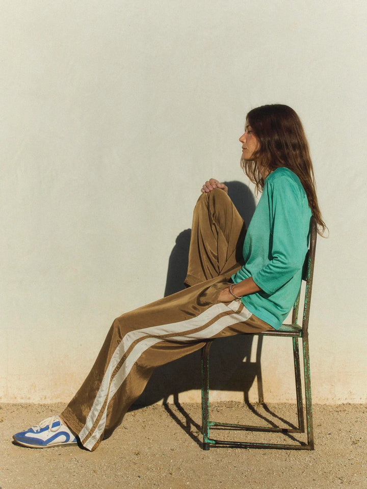 IMOGENE + WILLIE STRIPED TRACK PANT