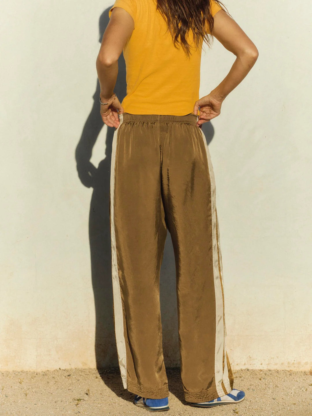 IMOGENE + WILLIE STRIPED TRACK PANT