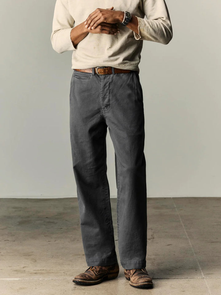IMOGENE + WILLIE WILKINSON TROUSER IN CHARCOAL