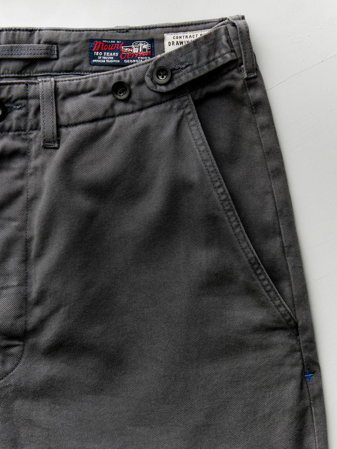 IMOGENE + WILLIE WILKINSON TROUSER IN CHARCOAL