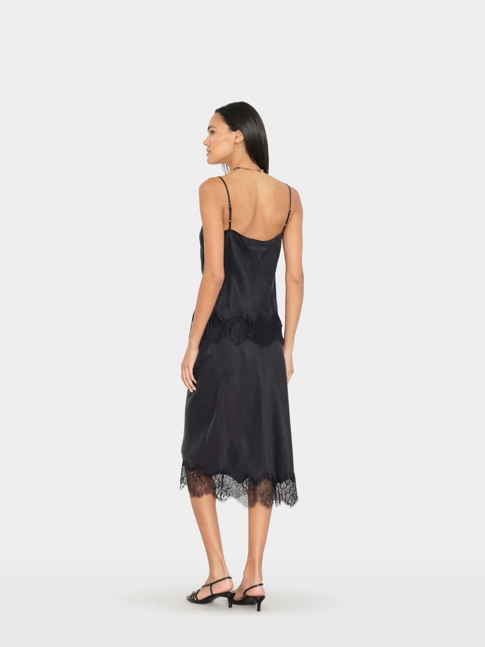 XIRENA BLACK YVETTE SKIRT